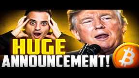 Is Trump About To Move The Crypto Market?! [URGENT NEWS]