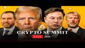 LIVE! White House - Crypto Summit 2025 with Elon Musk