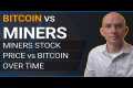 BITCOIN vs Miners Stock Performance