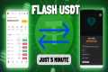 Generate flash USDT using this app || 