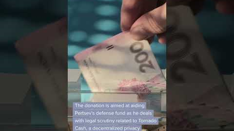 Vitalik Buterin Supports Tornado Cash Dev with $340K ETH Donation 💎