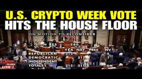 US House LIVE | Vote on ‘Crypto Week’ GENIUS Act | Trump Latest News | US Crypto Bill | Bitcoin News