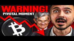 Bitcoin Nears $112K Crash Zone: All Eyes on Powell Speech!