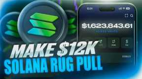 💸 Secrets of Crypto Rug Pulls | How I Made $9,600 in Just One Day! | Launch Token & Fast Rug