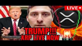 XRP TRUMP SPEAKS LIVE NOW!!🔴XRP BREAKING