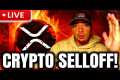 XRP LIVE! CRYPTO SELLING OFF NOW?