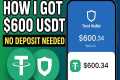 How to Get $600 Free USDT on Trust