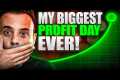 My BIGGEST Crypto Profit Day Ever