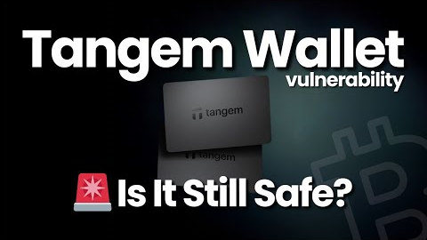 Researchers Break Tangem Wallet Security: How to Protect Your Crypto Wallet
