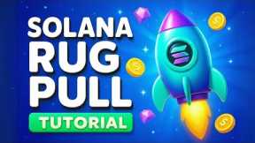How To Launch a Meme Coin on Solana & Fresh Rug Pull Method