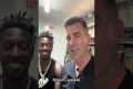 Antonio Brown visiting Bitcoin