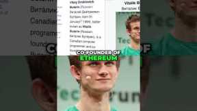 Vitalik Buterin: From Russia to Ethereum Genius!