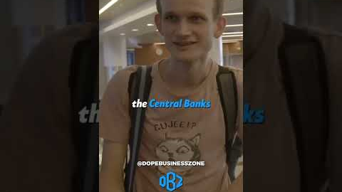 Ethereum founder Vitalik Buterin on Central Bank. #shorts #Hollywood+999