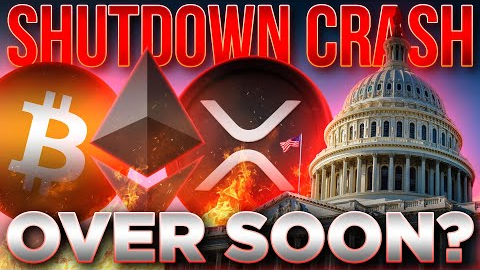Shutdown Crypto Crash!!🚨Over This Week?🔥