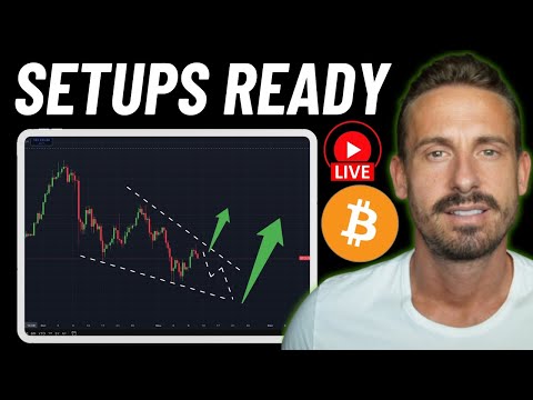 BITCOIN AND CRYPTO LIVE TRADING PLANS!