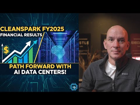 Cleanspark FY2025 Financial Results & Path Forward With AI Data Centers!