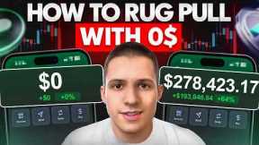 How To Rug Pull Using $0 on Pump Fun (FOR BEGINNERS)
