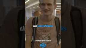 Ethereum founder Vitalik Buterin on Central Bank. #shorts #Hollywood+999