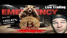 LIVE - HOW LOW?! CRYPTO DUMP UPDATE! (LIVE TRADING BTC & ALTS!)