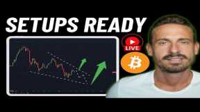 BITCOIN AND CRYPTO LIVE TRADING PLANS!