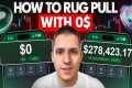 How To Rug Pull Using $0 on Pump Fun