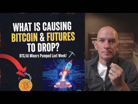 What Is Causing Bitcoin & Futures To Drop? BTC/AI Miners Up Huge Last Week!