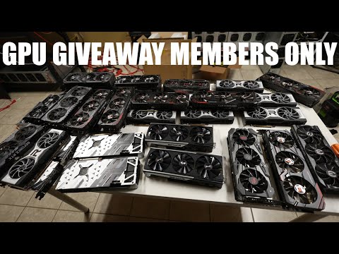 Let's chat... and Members Appreciation GPU Giveaway! Part 2