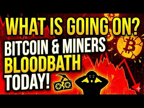 What Is Going On? Bitcoin & Miners Bloodbath Today! Bitdeer Continues Growth! Plus More!
