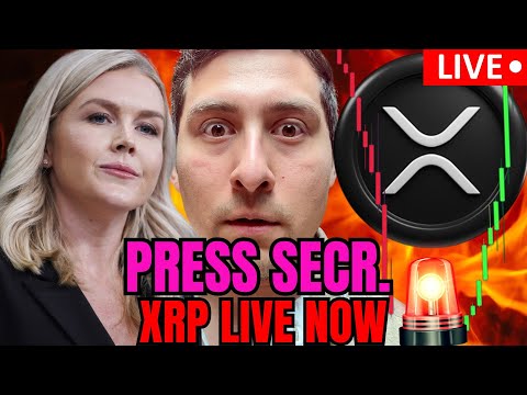 XRP TRUMP PRESS NEWS LIVE!🔴 XRP WTFs GOING ON?!