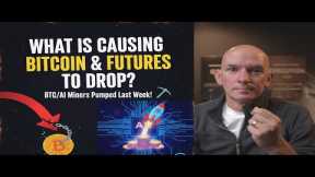 What Is Causing Bitcoin & Futures To Drop? BTC/AI Miners Up Huge Last Week!
