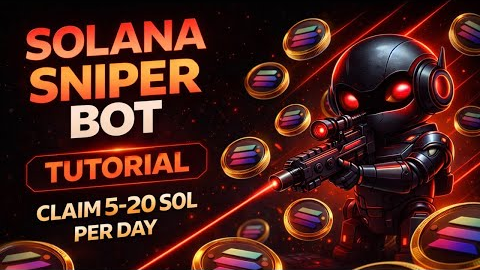 Ultimate Solana Sniper Bot Guide | Pump Fun Memecoin | Fast Auto Buy Tokens | Claim 5-20 SOL PER DAY