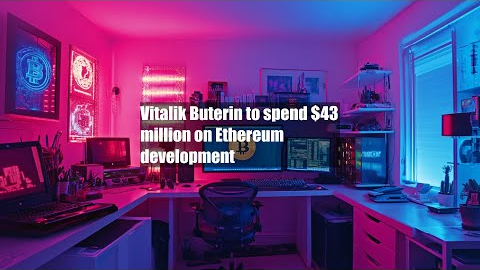 Vitalik Buterin to spend $43 million on Ethereum development