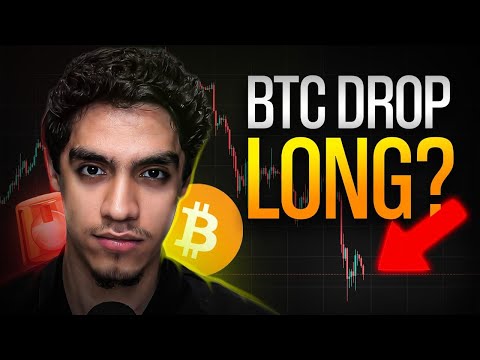 Bitcoin is Crashing (Longing Now??)🚨