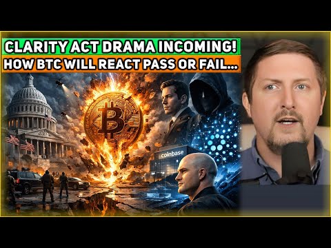 Clarity Act Drama Incoming! How BTC Will React Pass Or Fail... + $94,000 BTC & $3,200 ETH - Ep.#904