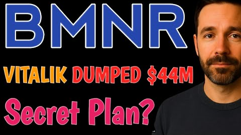 BMNR: VITALIK JUST DUMPED $44M?? The Truth Will Shock You, Ethereum future?