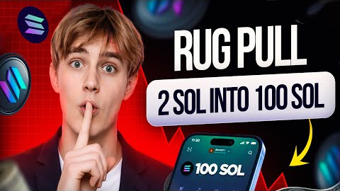 How i Turn 2 SOL into 100 SOL Launch a Meme Coin With Rug Pull