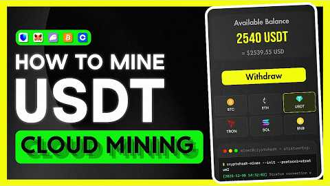 How to Mine USDT on Android & iPhone (2026) | Free Cloud Mining App Tutorial
