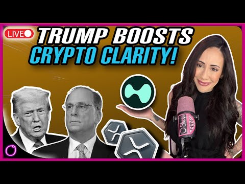 AMAZING Trump BOOSTS Crypto with Clarity Act Push! BlackRock SAVES Bitcoin (NEW XRP Partnership)