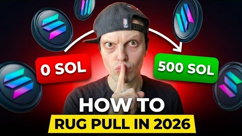 How To Launch  Meme Coin On Solana With  New Rugg Pull Method (Tutorial 2026)