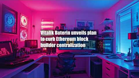 Vitalik Buterin unveils plan to curb Ethereum block builder centralization