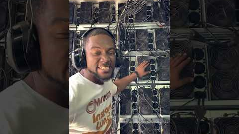 *3500 Watts Per miner* Bitcoin Mining is LOUD! #bitcoin #bitcoinversus