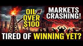 Oil Over $100, Markets Crashing! Cango Production Update! Weekly Miners Vs BTC!