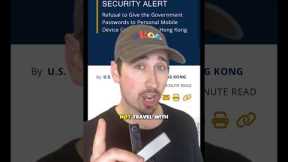 🚨WARNING: Don’t Travel with Crypto Wallets!