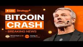 Michael Saylor on Bitcoin Crash & MSTR Stock Drop – BTC Price Analysis