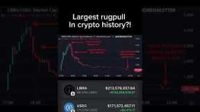 Largest rugpull in crypto history!