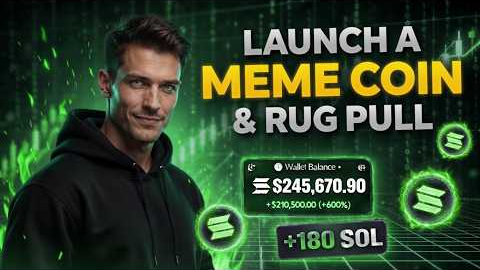 HOW I RUG PULL A MEME COIN IN 10 MINUTES (NEW METHOD)