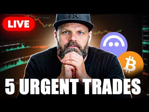 5 Altcoins To Watch: Major DeFi Hack & War Fears Escalate | CRYPTO LIVE TRADING