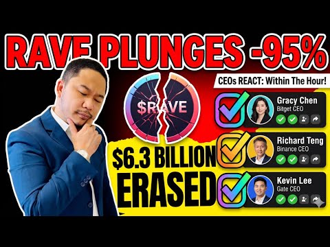 🚨 RAVE TOKEN COLLAPSE SHOCKS CRYPTO MARKET | -95% CRASH EXPLAINED 🚨