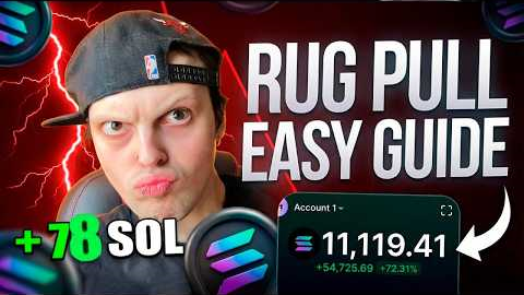 How to Launch a Meme Coin With Rug Pull On Solana | Live Trading (2026 Method)