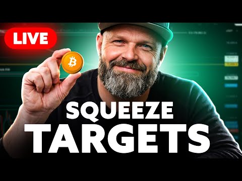 The Bitcoin Squeeze Is On: Key Targets and Entry Zones To Watch | CRYPTO LIVE TRADING